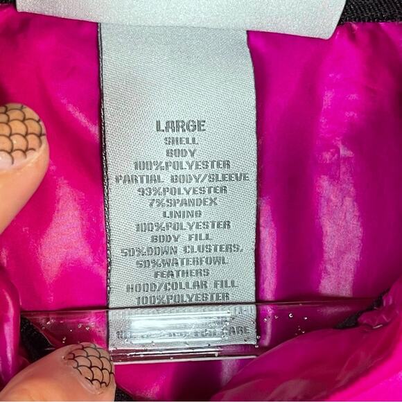 Free Country Winter Utility Jacket MAGENTA & Black - Picture 6 of 14